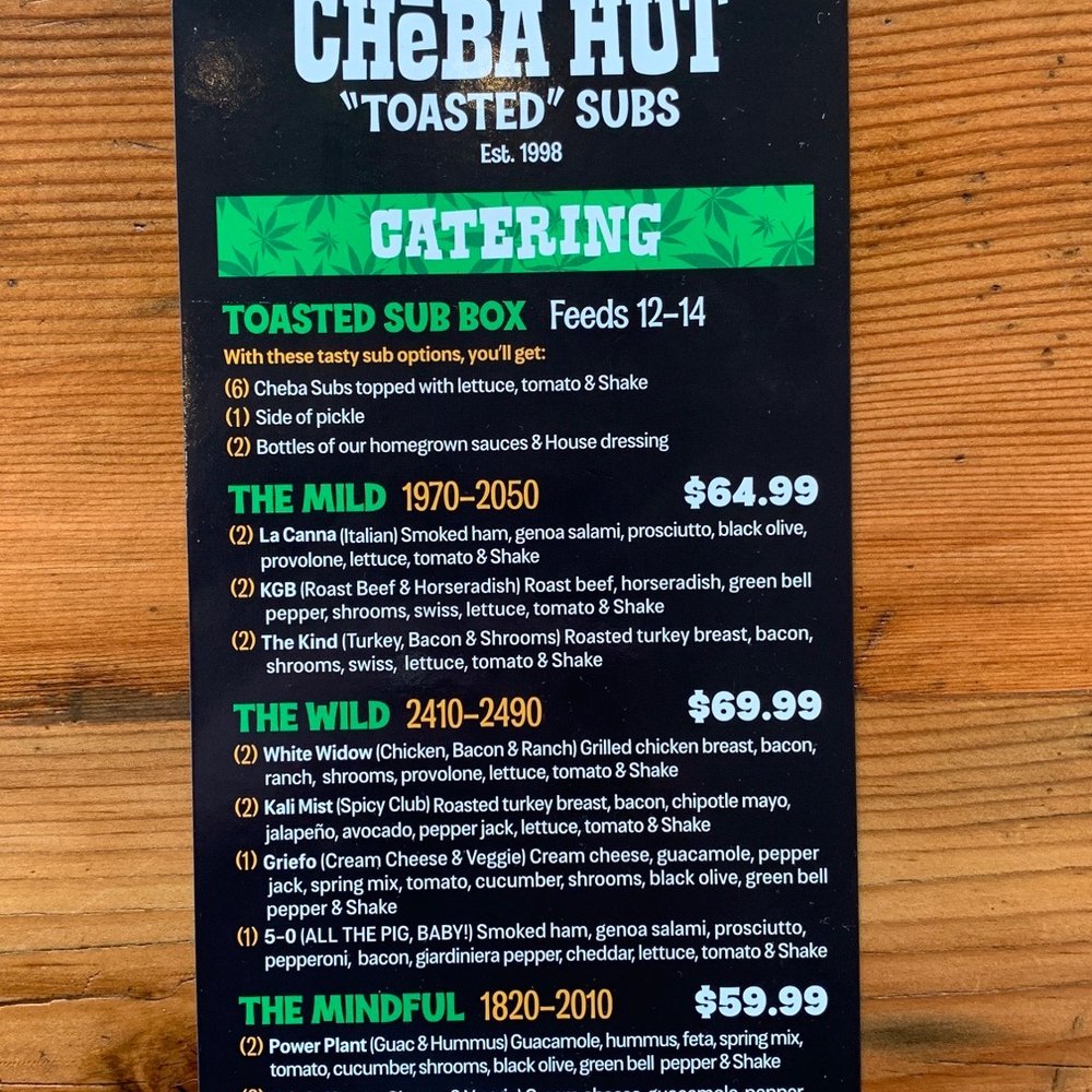 Cheba Hut Toasted Subs - They do catering! - Bars Near Me - Bellingham, Washington Cheba Hut Toasted Subs - They do catering! - Bars Near Me - Bellingham, Washington