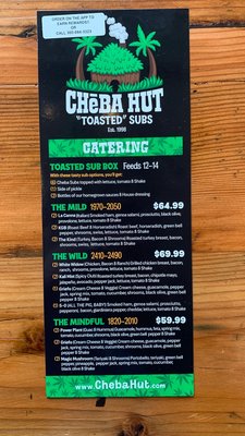 Menu photo 5 Cheba Hut Toasted Subs Bellingham, WA Menu photo 5 Cheba Hut Toasted Subs Bellingham, WA