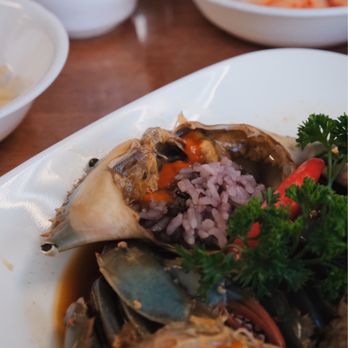 Jung Soo Nae - Marinated raw crab with rice - Korean Near Me - Toronto, Ontario Jung Soo Nae - Marinated raw crab with rice - Korean Near Me - Toronto, Ontario
