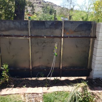 Ben's Mobile Welding - Sheet metal pannells for fencing - Fences & Gates Near Me - Scottsdale, Arizona Ben's Mobile Welding - Sheet metal pannells for fencing - Fences & Gates Near Me - Scottsdale, Arizona