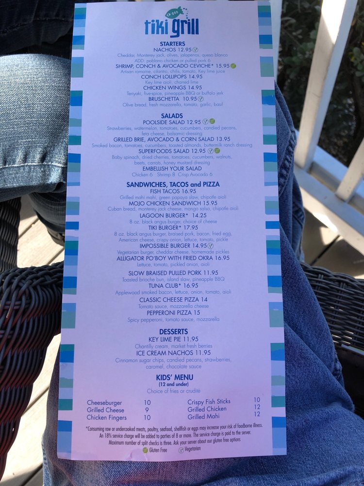 Tiki Bar at Hawks Cay Logo