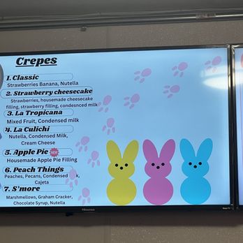 Cream Base - Menu - Creperies Near Me - Tulare, California