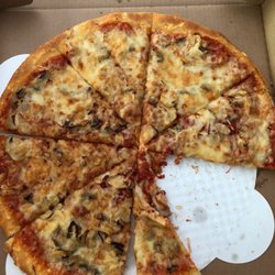 Hillsboro House of Pizza - Large mushroom onion pie