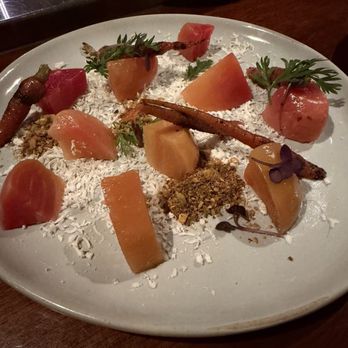 Metacom Kitchen - Candy Beets & Salsify - New American Near Me - Warren, Rhode Island