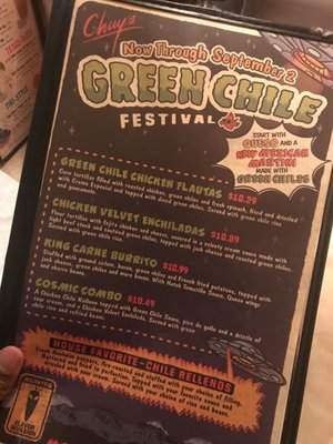 Menu photo 4 Chuy's Katy, TX