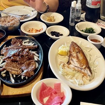 Korea House - House special for two people with pork tofu soup. - Korean Near Me - Bothell, Washington