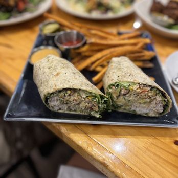 Leftovers Cafe - Yellowtail fish wrap - Seafood Near Me - Jupiter, Florida