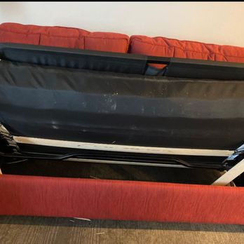 Hampton Inn by Hilton Detroit Dearborn - Photo from the manager claiming we broke the couch, even though we never even opened it up to use as a bed - Hotels Near Me - Dearborn, Michigan Hampton Inn by Hilton Detroit Dearborn - Photo from the manager claiming we broke the couch, even though we never even opened it up to use as a bed - Hotels Near Me - Dearborn, Michigan