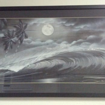 Art Attacks - The night sky and the perfect wave - Framing Near Me - Honolulu, Hawaii Art Attacks - The night sky and the perfect wave - Framing Near Me - Honolulu, Hawaii