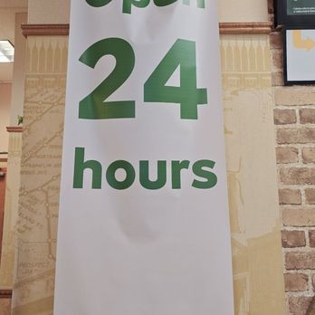 Subway - Signage 24 hours - Sandwiches Near Me - Pickering, Ontario Subway - Signage 24 hours - Sandwiches Near Me - Pickering, Ontario