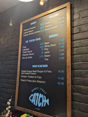 Menu photo 8 Market Street Catch Toronto, ON Menu photo 8 Market Street Catch Toronto, ON
