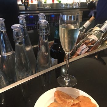 British Airways First Class Lounge - Self service bar! Great idea. Did down in front of the chilled bottles and keep drinking. - Airport Lounges Near Me - Jamaica, New York