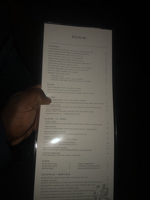Menu photo 4 Ronin Sushi Royal Oak, MI
