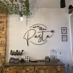 More Than Pasta - Condiment area