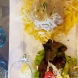 Restaurant l'Aviron - Filet de poulet flambe au calvados et creme
