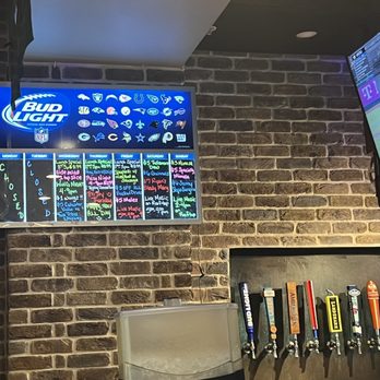 Ryan's Pizza & Pub - a beer tap and a television - Irish Near Me - Cocoa, Florida