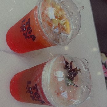 Tealux® Cafe - Two fruit teas - Bubble Tea Near Me - Norfolk, Virginia