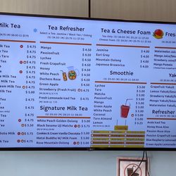 Anda Boba Tea - Updated menu: 09/20/2023