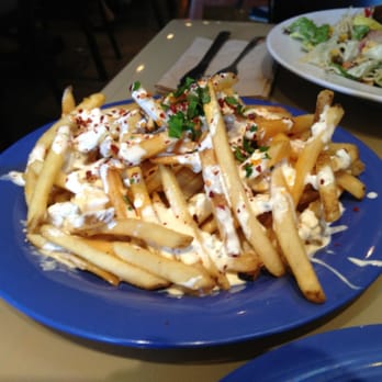 Jack's Urban Eats - Urban fries. It's good. The blue cheese they use is really bland compared to the one in the buffalo chicken sandwich though - American Near Me - Sacramento, California