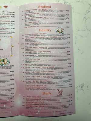 Menu photo 4 China Palace Los Alamos, NM