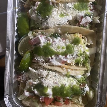 Tacos El Pachi - Chicken Soft Tacos Special - Food Trucks Near Me - Bronx, New York