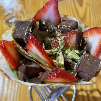 T-Swirl Crepe - 5. Matcha Chocolate Truffles Crepe - Creperies Near Me - Tulsa, Oklahoma T-Swirl Crepe - 5. Matcha Chocolate Truffles Crepe - Creperies Near Me - Tulsa, Oklahoma