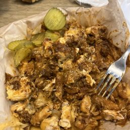 Chicken Tender loaded Fries