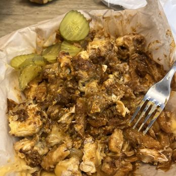 Island Snowball - Chicken Tender loaded Fries - Shaved Ice Near Me - Houston, Texas