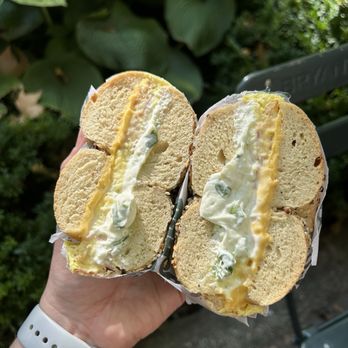 Ess-a-Bagel - Bacon egg and cheese - Bagels Near Me - New York, New York Ess-a-Bagel - Bacon egg and cheese - Bagels Near Me - New York, New York