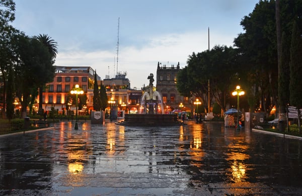 Zócalo de Puebla by null