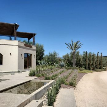 El Cielo - Exterior -- Driveway up to Hotel Lobby - Wineries Near Me - El Porvenir, BCN