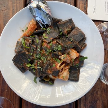 How to Cook a Wolf - Paccheri Nero - my fav of the night - Italian Near Me - Seattle, Washington