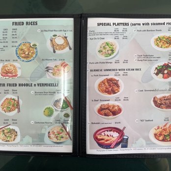 Kimu Restaurant - Menu: 4/2022 - Burmese Near Me - Greenwood, Indiana Kimu Restaurant - Menu: 4/2022 - Burmese Near Me - Greenwood, Indiana