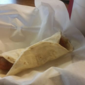 Bubba's Smokehouse - This is their sausage wrap - Smokehouse Near Me - San Angelo, Texas