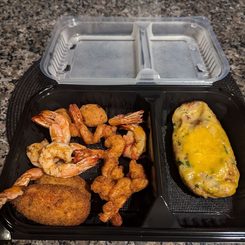 Bubs shrimp platter togo Bubs shrimp platter togo