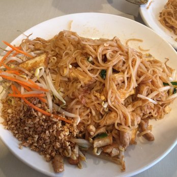 Siam Garden Cafe - Chicken Pad Thai. So full of flavor and no or little tamarind. Some places overdo that and it makes it sour. This was perfect! - Thai Near Me - Honolulu, Hawaii Siam Garden Cafe - Chicken Pad Thai. So full of flavor and no or little tamarind. Some places overdo that and it makes it sour. This was perfect! - Thai Near Me - Honolulu, Hawaii