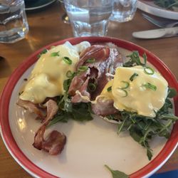 The Bath House Cafe - Eggs Benedict