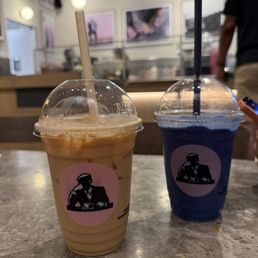 Iced Honey Vanilla Latte Blue Magic smoothie Iced Honey Vanilla Latte Blue Magic smoothie
