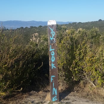Toro Park - Some motivation at the top of the Bessie Canyon Trail - Parks Near Me - Salinas, California Toro Park - Some motivation at the top of the Bessie Canyon Trail - Parks Near Me - Salinas, California