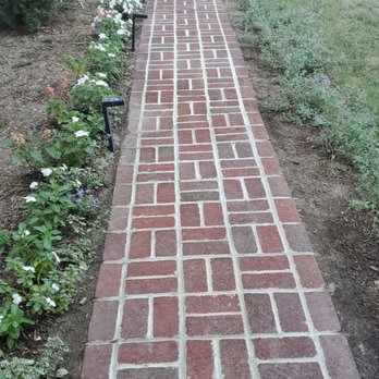 Morrow’s Masonry - Brick walkway. - Handyman Near Me - Waynesboro, Virginia