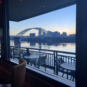 Chart House - View from dining room - Seafood Near Me - Newport, Kentucky Chart House - View from dining room - Seafood Near Me - Newport, Kentucky