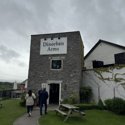 Dinorben Arms Hotel - Front door to Dinorben Arms..!!