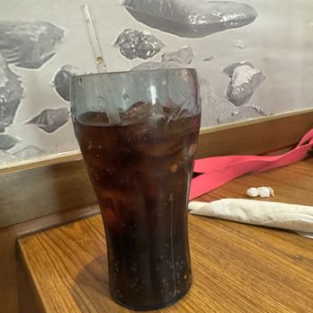 Denny's - Funny shaped cup (with diet coke) - Diners Near Me - Janesville, Wisconsin