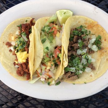 Green Ghost Tacos - Pork, shrimp, and steak tacos - Mexican Near Me - Jackson, Mississippi