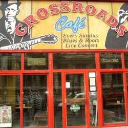 Crossroadscafe - Gevel 'Crossroads Café'