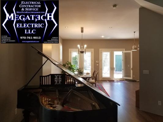 Custom Kitchen lighting and power Installations. - Various Dining room and Kitchen installations. Custom Kitchen lighting and power Installations. - Various Dining room and Kitchen installations.