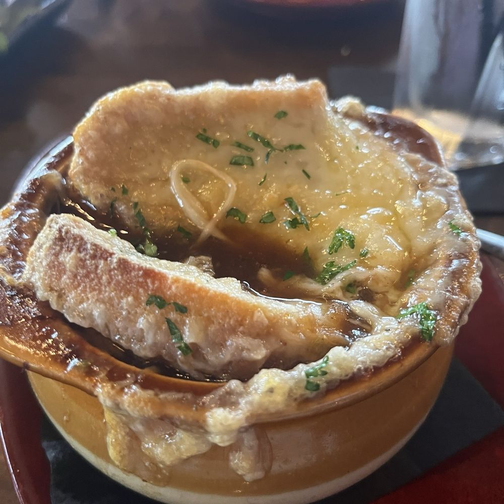 Brick and Bourbon - French Onion Soup - Cocktail Bars Near Me - Eden Prairie, Minnesota Brick and Bourbon - French Onion Soup - Cocktail Bars Near Me - Eden Prairie, Minnesota