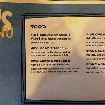 Smoke & Fire - Kids Menu - Barbeque Near Me - Krum, Texas