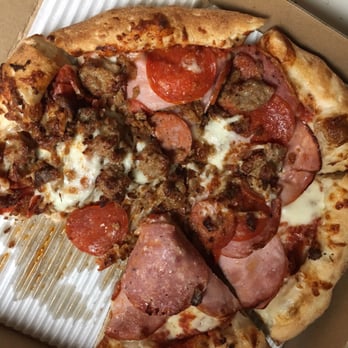 Pizza Factory - All beef on one slice the pizza factory specialty pizza (all meat) - Pizza Near Me - Shasta Lake, California