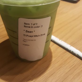 Starbucks - Pineapple matcha drink (New drinks) - Coffee & Tea Near Me - Euless, Texas Starbucks - Pineapple matcha drink (New drinks) - Coffee & Tea Near Me - Euless, Texas